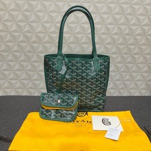 Goyard Mini Anjou Green Vert